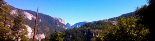 El Capitan and Half Dome
